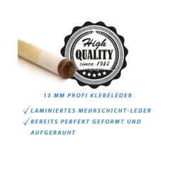 Preview: Leder Parker Mehrschichtleder 13mm
